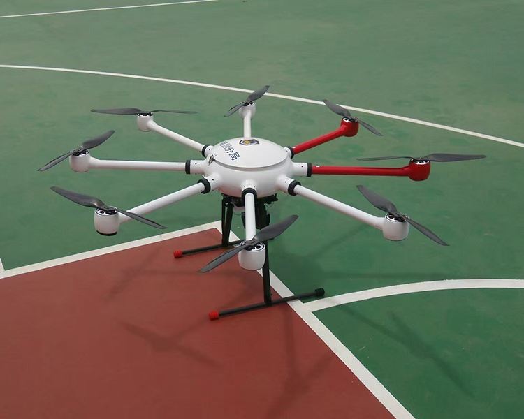 消防無人機噴水